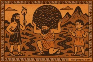 Prometheus, Atlas, and Epimetheus in Greek mythology.